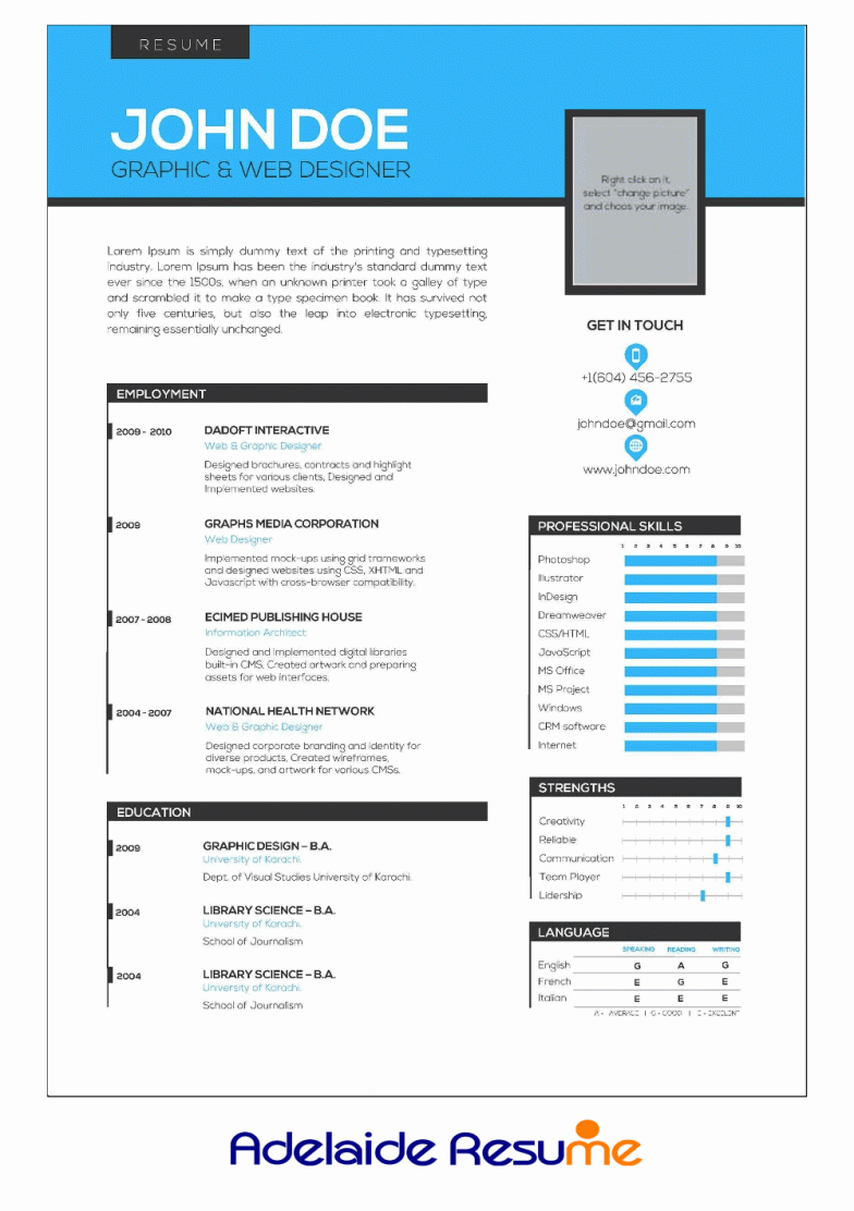 Online professional resume writing services adelaide